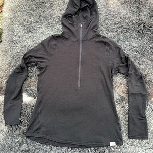 Patagonia Women's Wool 2 Hoodie - size small - black